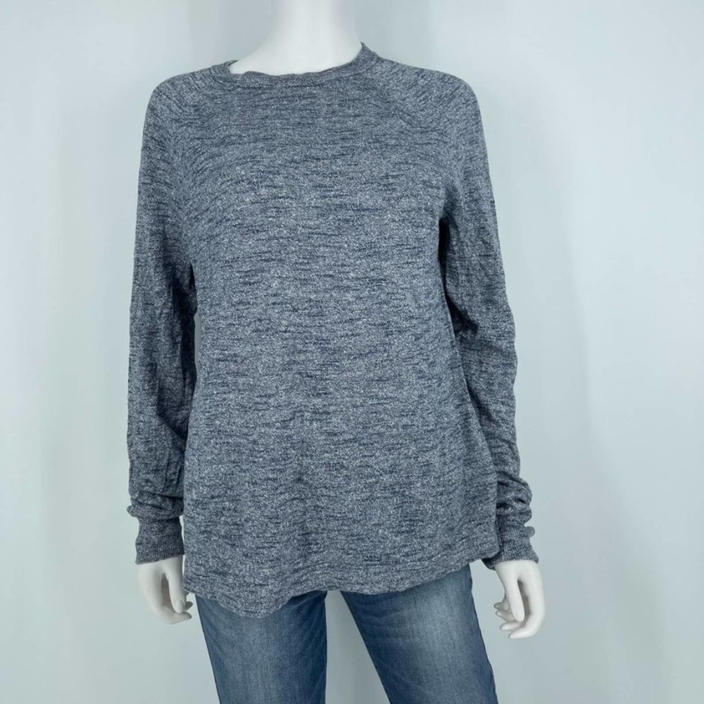 Womens J. Crew Heather Blue Sweater Medium